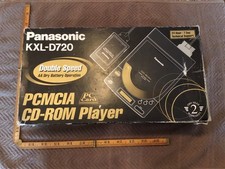 Vintage 1995 Panasonic KXL-D720 CD-Rom CD Player Complete In Box, Floppy Driver picture