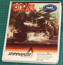 Rare Trains game by Spinnaker for Atari 400 800 XL vintage computer picture