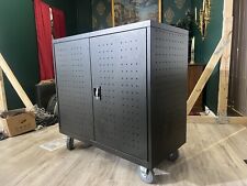 Structure Series 40'' H x 24.75'' W Laptop/Tablet Storage Cart with Wheels picture