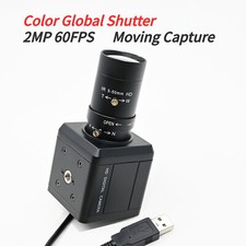 2MP 60fps Color Global Shutter USB Camera Moving Capture 5-50mm Manual Zoom lens picture