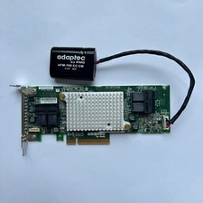 Adaptec ASR-81605ZQ 12G SAS 16-Port 1GB Cache PCIe x8 RAID Controller w/ Battery picture