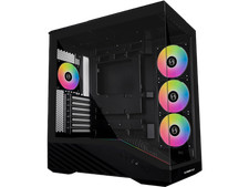 Lian Li V100 ATX Mid-Tower PC Case, 4 x 120mm ARGB PWM Fans  Pre-Installed, LED picture