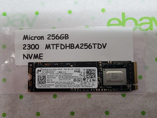 Micron 2300 MTFDHBA256TDV 256GBNVME 80mm SSD - MTFDHBA256TDV picture