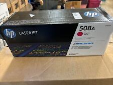 HP 508A Magenta Toner Cartridge Genuine New In Sealed Box picture