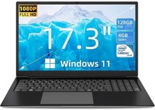 SGIN 17 inch Laptop 4GB DDR4 128GB SSD Windows 11 picture
