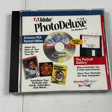 ADOBE PhotoDeluxe Version 2.0 for Win 95 - Portrait Edition picture