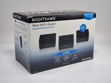 NETGEAR Nighthawk MK73S AX3000 Tri-Band Mesh WiFi 6 System Router + 2 Satellites picture
