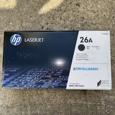 HP 26A CF226A Black Toner Genuine OEM NEW LaserJet Pro Printer picture