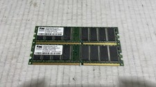 ProMOS 256MB DDR-400 PC3200U 184-Pin RAM V826632K24SCTG-D3 Lot Of 2 picture