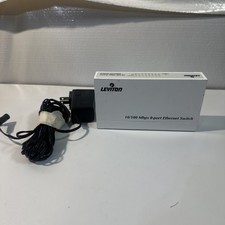 LEVITON 47611-5PT Hi-Speed Computer 10/100 Mbps 5-Port ETHERNET SWITCH [BB 3] picture