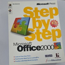 Microsoft Press Office 2000 8-in-1 Step by Step Manual & CD Self-Study Kit picture