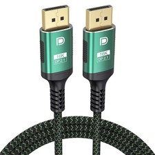 DisplayPort Cable 2.1 3FT, Display Port Cables 16K@60Hz 8K@120Hz 4K@240Hz, DP to picture