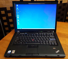 Dual Boot Lenovo Thinkpad R61 Laptop XP & Windows 2000 Office2003 3GB WkGr8GdBat picture