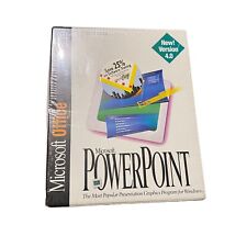 Vintage Microsoft Powerpoint Version For Software Sealed Very Rare picture