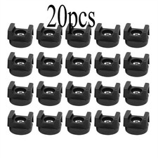 20Pcs Magnetic Cable Zip Tie Mount Base Wire Clips Management Base Holder Black picture