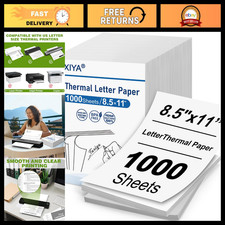 1000 Sheets Thermal Printer Paper 8.5