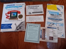 Commodore 64 Quantumlink Manuals Inserts Box Only NO SOFTWARE picture