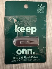 USB FLASH DRIVE 3.0 keep onn. 32GB New open packaging picture