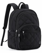 BAGSMART Travel Laptop Backpack, College Backpack for 15.6 Inch, 02-black  picture
