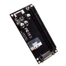 1pc SFF-8654 8i to PCIe 4.0 x16 Adapter for Mainboard Computers Extension Card picture