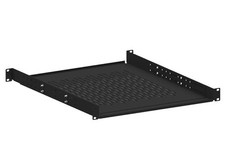 1U 22-40inch VENTED 4-point Component Rack Shelf  250lb Capacity picture