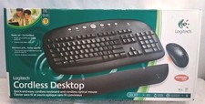 Logitech Wireless Internet Pro Cordless Keyboard Optical Mouse Y-RAJ56A Clean picture