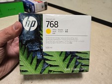 HP DesignJet 768 Yellow Flex Tech Ink Cartridge 500ml 2027 SEALED picture