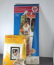 Kodak HP Ultra Premium Plus Photo Paper Panoramic 4x12 4×6 Lot Of 2  picture