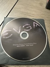 EVGA Version 12-690-99-2 display driver installation cd Disc picture