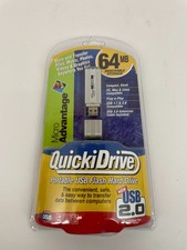 QuickiDrive Micro Advantage 64MB USB 2.0 Flash Drive Portable Storage PC Mac picture