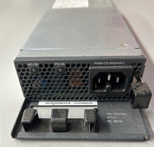 Cisco PWR-C2-640WAC AC Config 2 Power Supply  - 1 Year Warranty &  picture