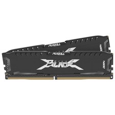 PUSKILL 32GB Kit (2x16GB) DDR4 RAM 2666MHz PC4-21300 (2x16GB), Black picture