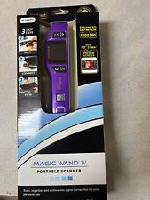 NEW VuPoint Magic Wand IV Portable Scanner Model ST470PU 1050DPI Purple picture