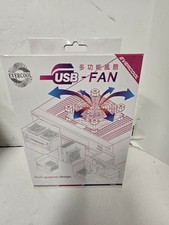 Evercool 80mm USB Powered 2-Speed 5V Wireless Router, NUC, & AMP Cooling Fan picture