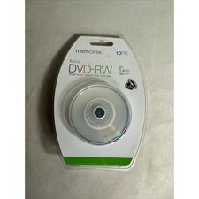Memorex Mini DVD plus RW 10 Pack (Discontinued by Manufacturer) Single Sided picture