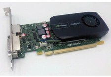 Lot Of 2 NVIDIA Quadro 600 1GB DDR3 DVI DisplayPort Full Height Video Card.#C176 picture