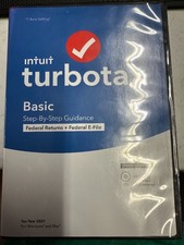 Intuit TurboTax Basic Fed 2021 picture