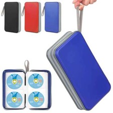 Portable 96 Disc CD Case Holder DVD Storage Wallet Black Bag VCD Organizer Bag picture