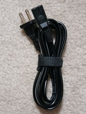 VOLEX 2-Prong (Figure 8) Universal AC Power Cord-18/2 Male to Female Black 6 ft. picture