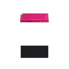 Logitech Pro Wireless Bundle: PRO X 60 Keyboard + XL Mouse Pad - Magenta picture
