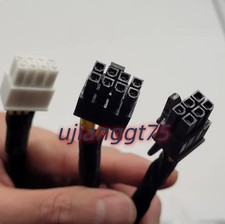 2pcs DRXPD  Dell T620 T630 T640 server GPU card power supply cable  8p to 6p+8p picture