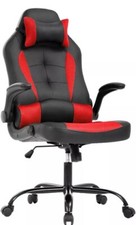 PC Gaming Chair Ergonomic Office Chair Computer Desk Chair w/ Armrests Headrest picture