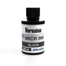 VersaInk-Nano Black MICR Ink -85ml – Magnetic Ink for Check Printers and All-... picture