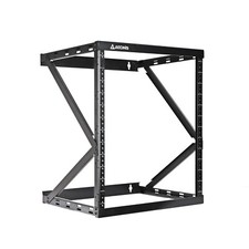 12U 2-Post Wall Mount Open Frame, 18