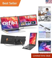 Laptop Screen Extender 1.87lbs Ultra-Portable & Ultra Slim, 14.2