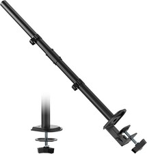 Extra Tall Sturdy Center Pole for Monitor Arm Mount 31.9 inches Steel Monitor... picture