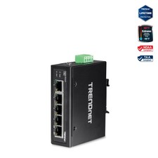TRENDnet TI-G50 5-Port Industrial Gigabit Ethernet DIN-Rail Switch picture