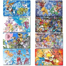 Digimon Adventure Table Duel Playmat TCG CCG Mouse Pad Trading Card Game Mat Bag picture