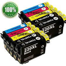 10PK T220XL 220XL Ink For Epson XP-320 XP-420 XP-424 WF2630 WF2650 WF2660 WF2750 picture