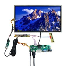 HD DVI VGA LCD Controller Board With 14.1in 1280x800 Resistive Touch LCD Screen picture